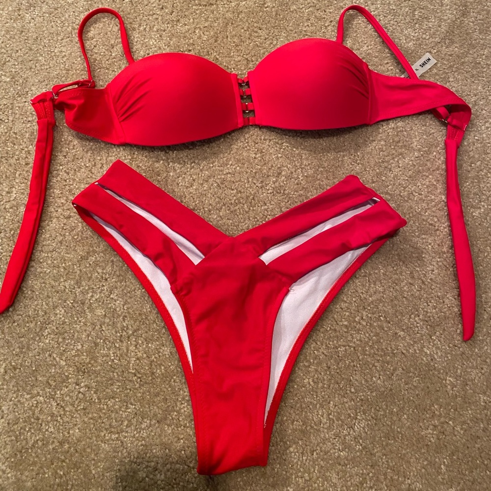 Red bikini